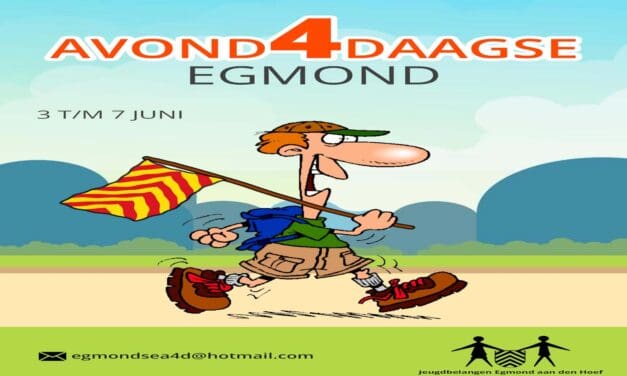 Avond4daagse Egmond van 3 t/m 7 juni