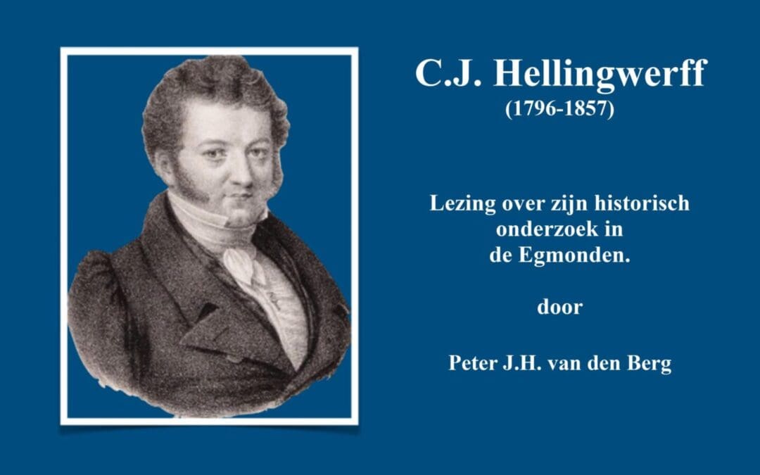 Aan tafel met… Peter J. H. van den Berg over Cornelis Hellingwerff