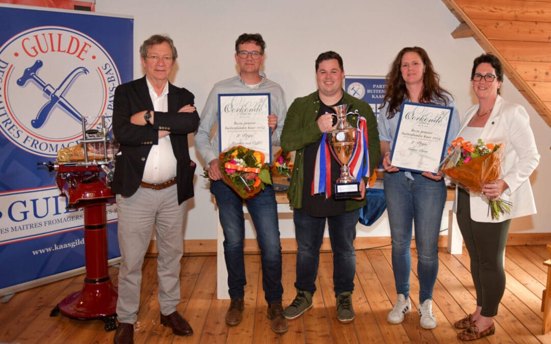 “Luuk Koopman winnaar buitenlandse Kaas Keur Concours 2024”