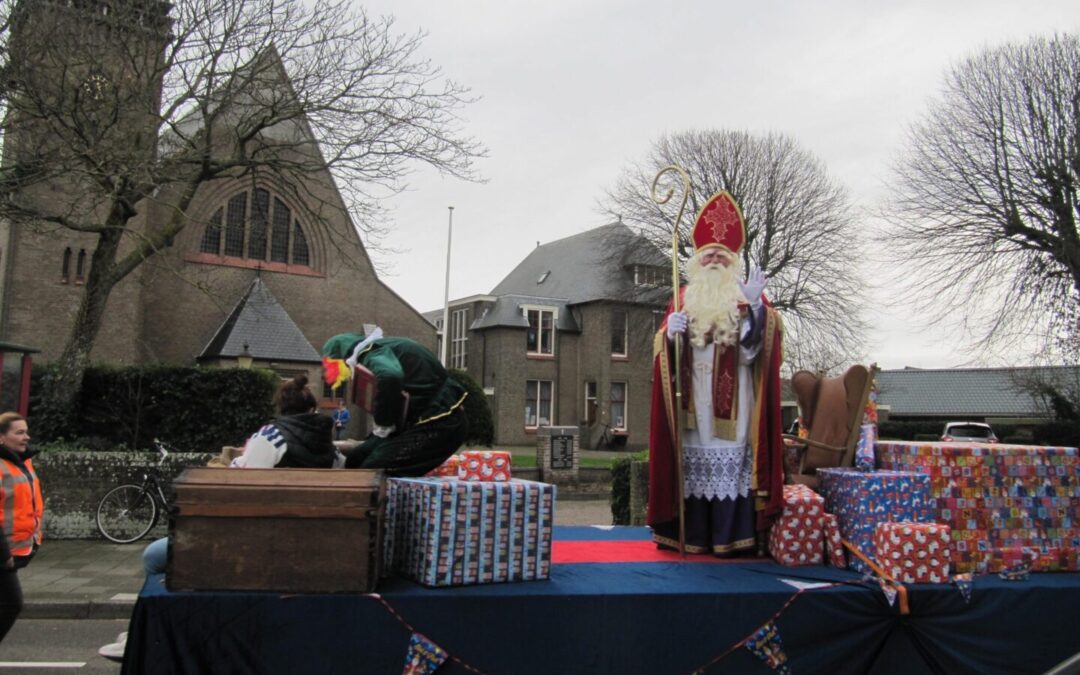 Sinterklaas komt op zondag 24 november naar Egmond aan den Hoef