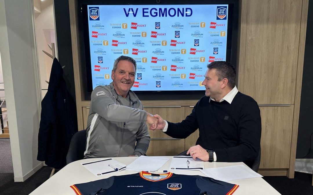 Marcel Blank nieuwe hoofdtrainer van VV Egmond Zondagselectie