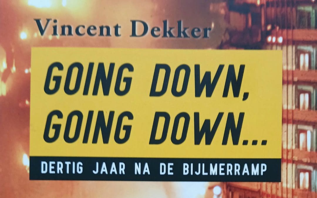 Aan tafel met… Vincent Dekker schrijver van het boek Going down, going down
